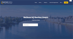Desktop Screenshot of bastionhotels.com